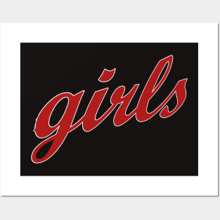 girls Posters and Art